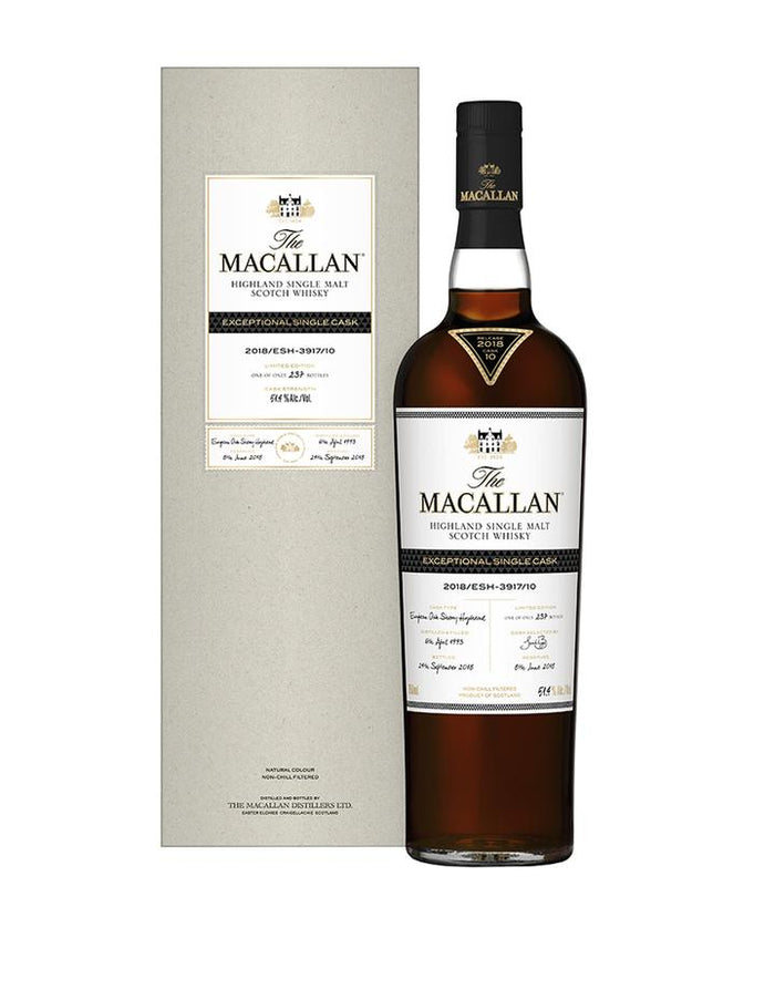 The Macallan 2018 Exceptional Single Cask No. 23 Scotch Whisky