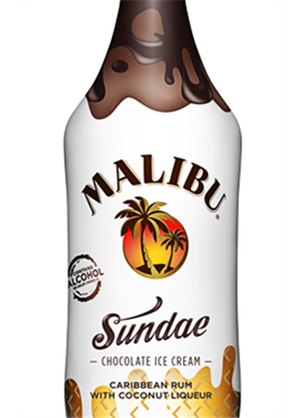 Malibu Sundae Chocolate Ice Cream Rum - CaskCartel.com