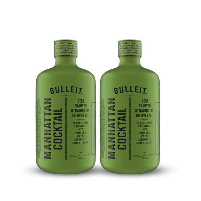 Bulleit Crafted Cocktails | Manhattan Cocktail | (2) Bottle Bundle at CaskCartel.com -1