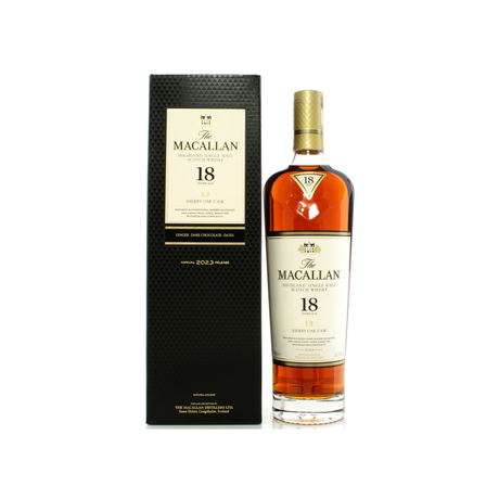Macallan 18-letni Sherry Oak Cask (2023 Release) Scotch Whisky | 700ML at CaskCartel.com