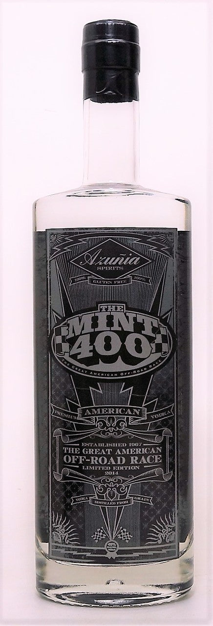 Limited Edition 2014 Mint 400 Azuñia Premium American Vodka