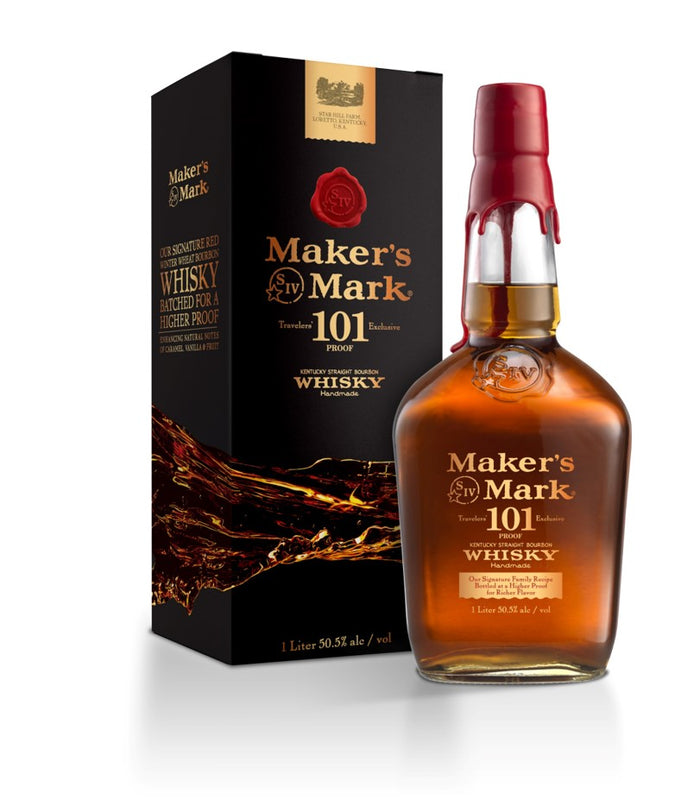 Maker’s Mark 101 Proof  "Travelers Exclusive" Straight Bourbon Whiskey