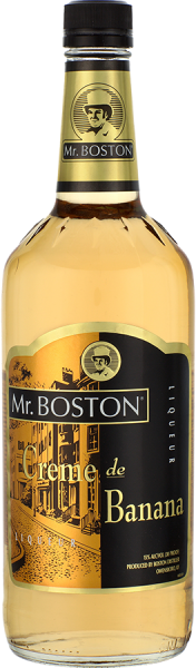 Mr Boston Creme De Banana Liqueur | 1L at CaskCartel.com