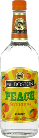 Mr Boston Peach Schnapps Liqueur | 1L at CaskCartel.com