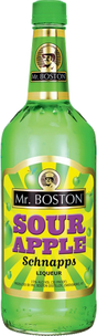 Mr Boston Sour Apple Schnapps Liqueur | 1L at CaskCartel.com
