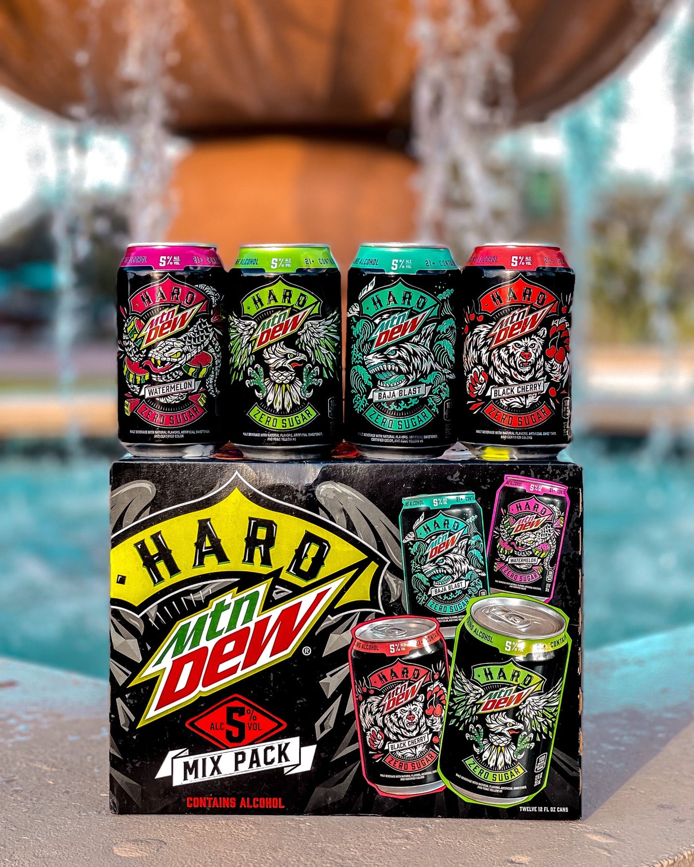BUY] Hard Mountain Dew Mix Pack (12) Pack Cans (RECOMMENDED) at
