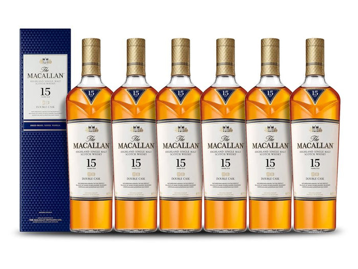 The Macallan Double Cask 15 Years Old (6) Bottle Case