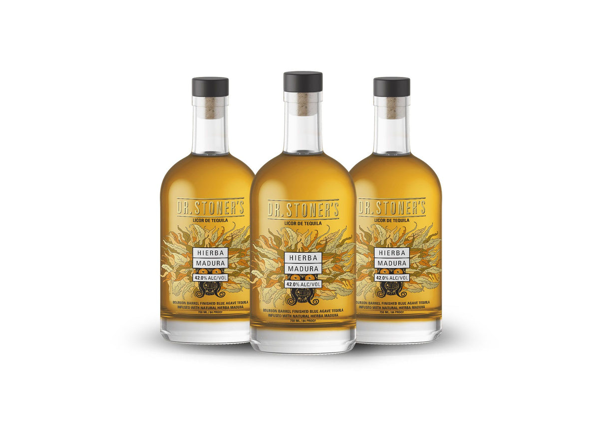 [BUY] Dr. Stoner's Hierba Madura Tequila (3) Bottle Bundle at CaskCartel.com -1