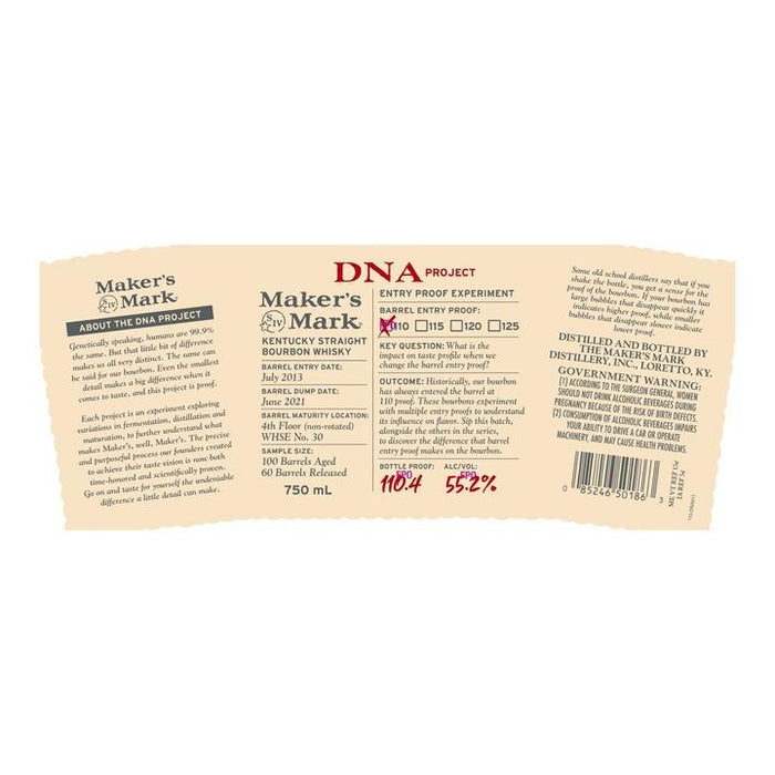 Maker’s Mark DNA Project Kentucky Straight Bourbon Whiskey