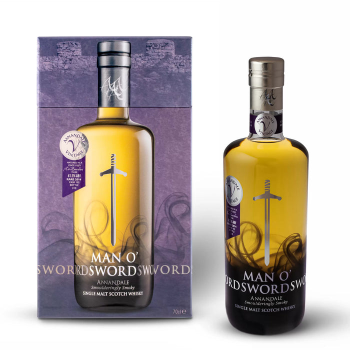Annandale Rare Vintage Man O' Sword Single Bourbon Cask #102 2014 Whisky | 700ML