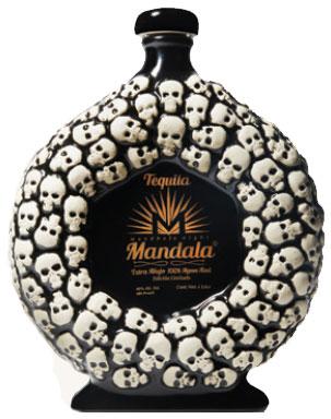 Mandala Extra Anejo Day of the Dead Skull Tequila | 1L at CaskCartel.com