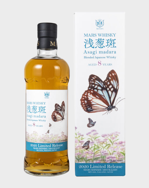 MARS WHISKY 浅葱蝶 8年 700ml 2020年限定 BUY] Mars Asagi Madara 8 Year old 2020 Limited Release | 700ML at