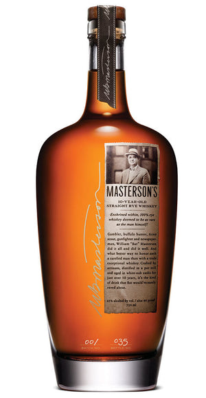 Masterson’s 10 Year Old American Oak Rye Whisky at CaskCartel.com