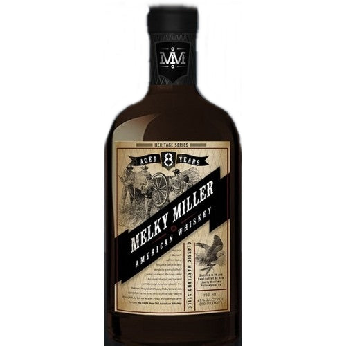 New Liberty Distillery Melky Miller 8 Year Old American Whiskey