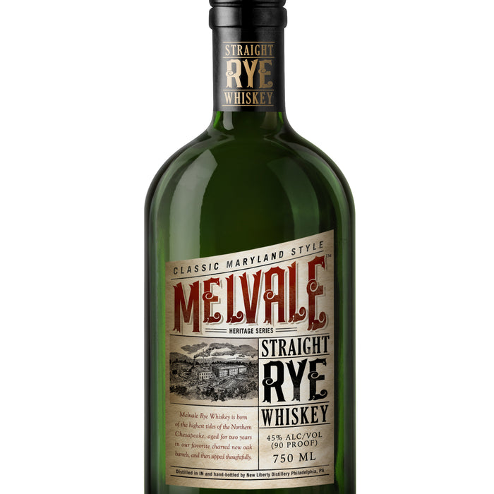 New Liberty Distillery Melvale Straight Rye Whiskey