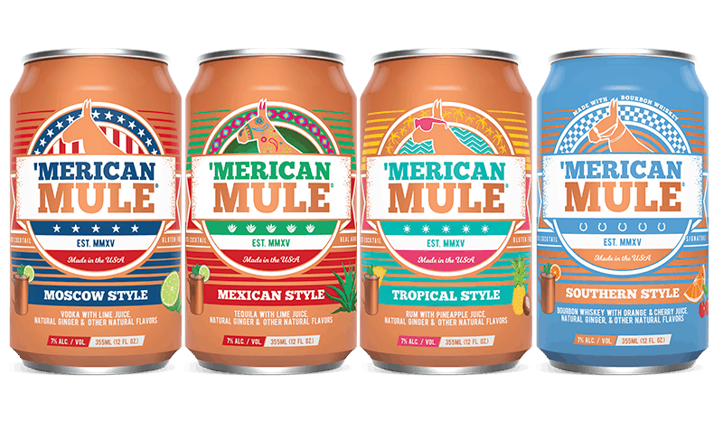 Merican Mule | Variety (16) Pack Cans