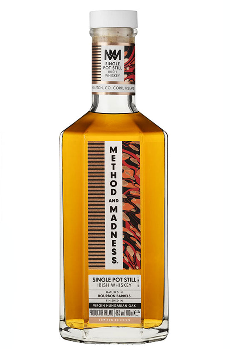 Method & Madness Single Pot Still Limited Edition / Virgin Hungarian Oak Finish Irish Whiskey  at CaskCartel.com