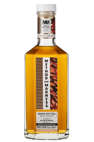 Method & Madness Single Pot Still Limited Edition / Virgin Hungarian Oak Finish Irish Whiskey  at CaskCartel.com