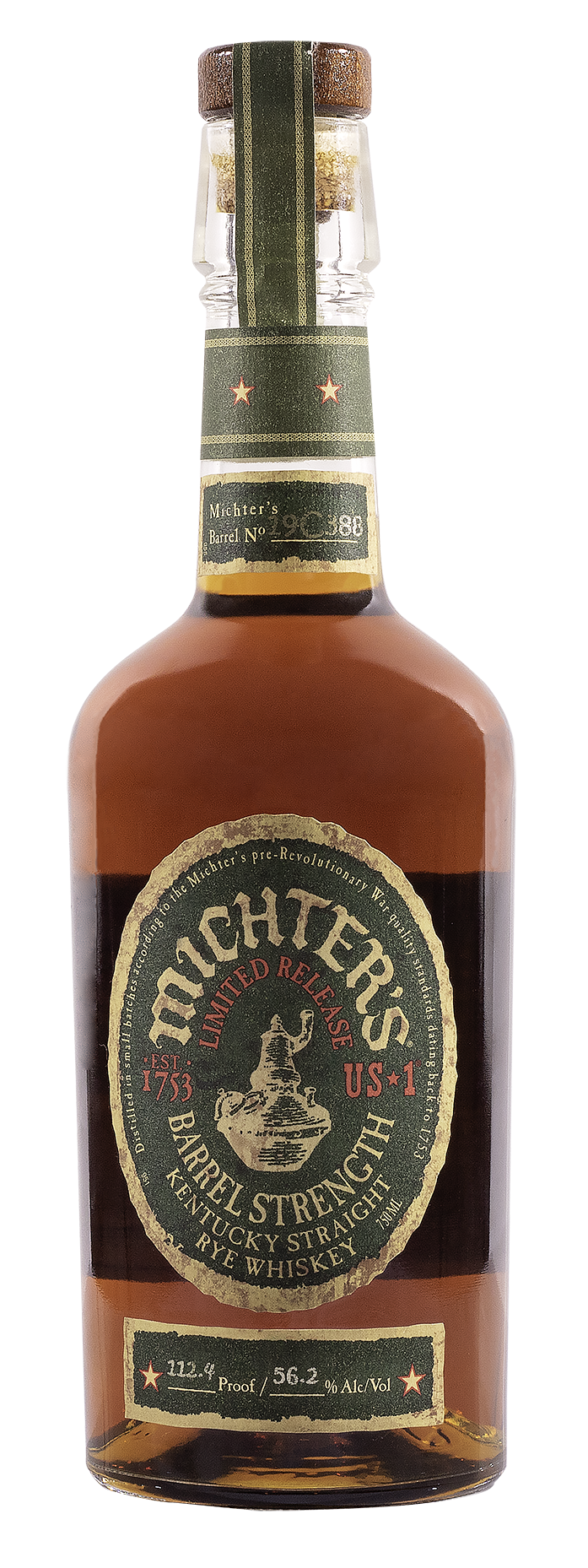 Michter's Limited Release US*1 Barrel Strength Kentucky Straight Rye Whiskey