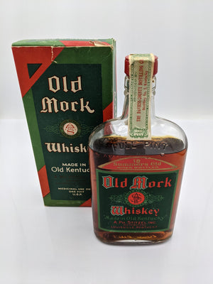[BUY] Old Mock Whiskey | 1916 Prohibition Era | 18 Year Old | Antique Collector 16oz Pint (Great Condition) at CaskCartel.com