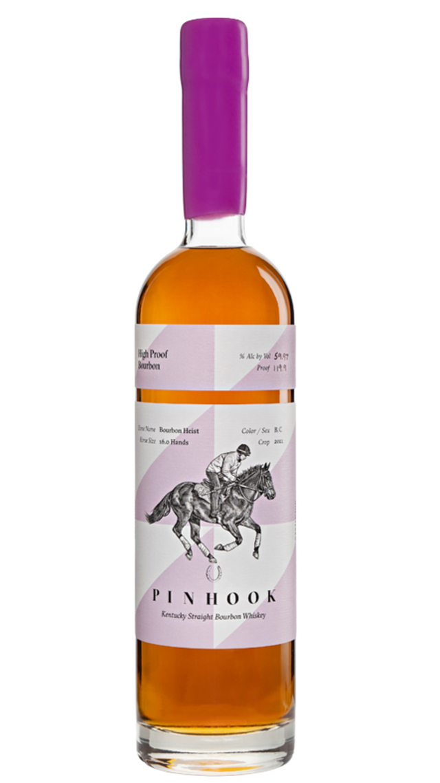 [BUY] Pinhook Crop '21 "Bourbon Heist" High Proof Bourbon Whiskey at CaskCartel.com
