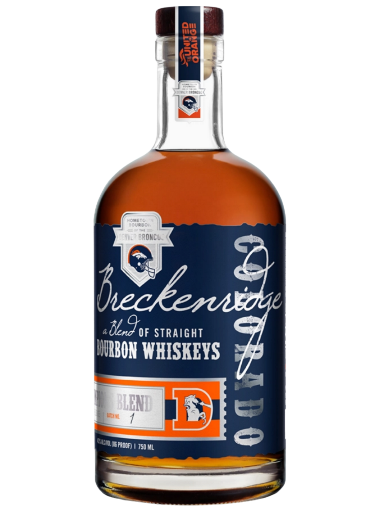 [BUY] Reggie Rivers | Blue Blend | Broncos Bourbon Whiskey at CaskCartel.com