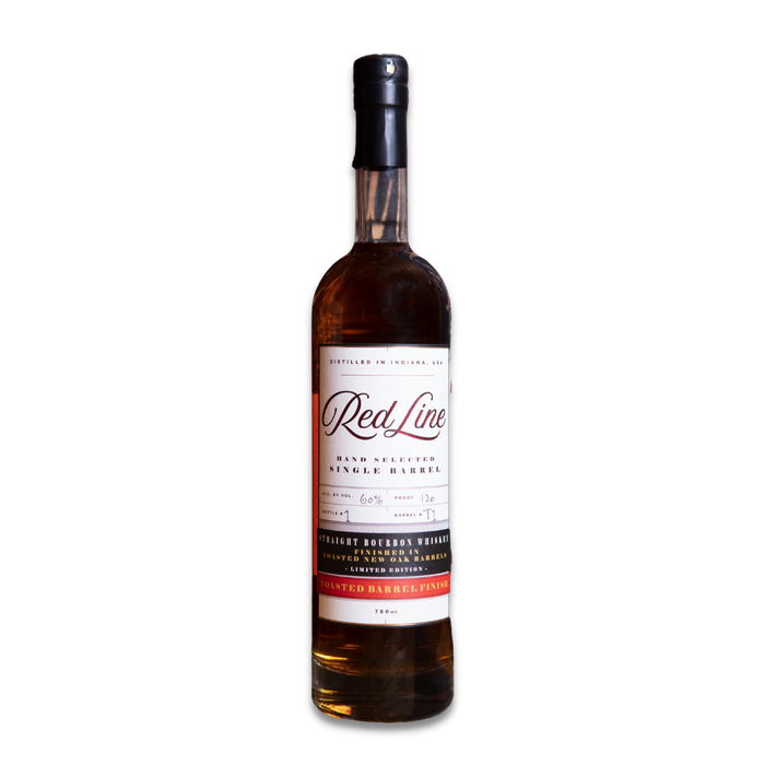 Red Line Toasted Single Barrel Bourbon Whiskey