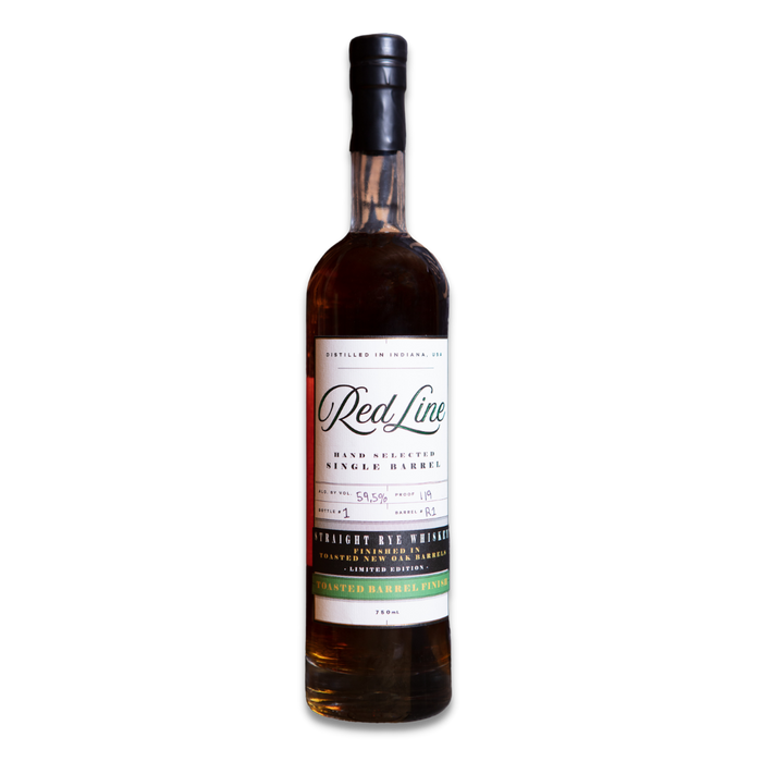 Red Line Toasted Single Barrel Rye Whiskey