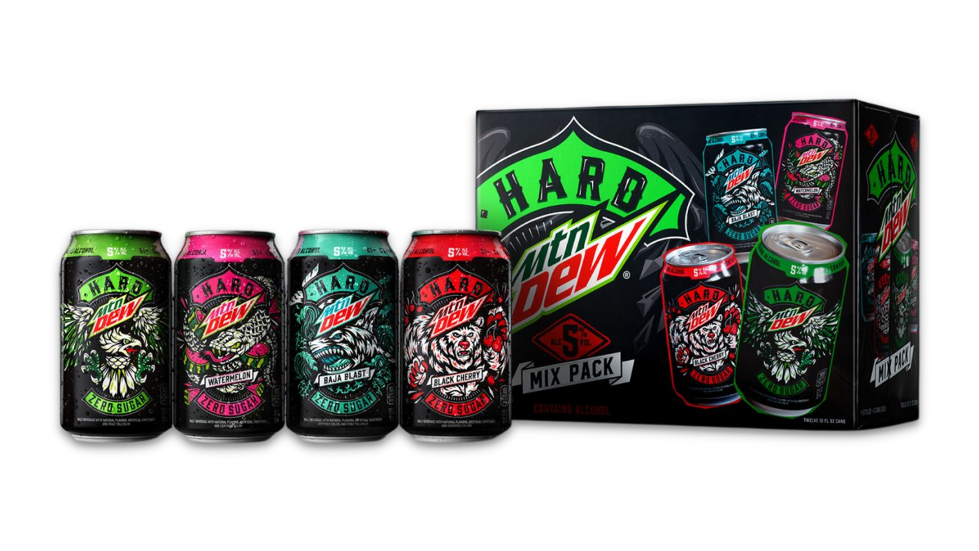 BUY] Hard Mountain Dew Mix Pack (12) Pack Cans (RECOMMENDED) at