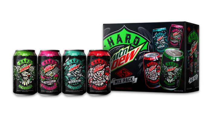 Hard Mountain Dew Mix Pack (12) Pack Cans