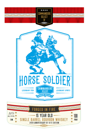 Horse Soldier Commander’s Select IV | 15 Year Aged Bourbon Whiskey | Limited Edition Release