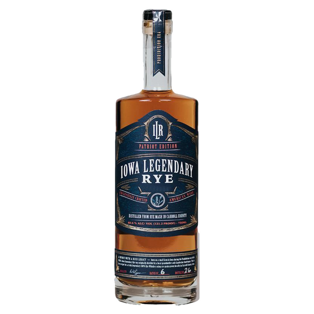 Iowa Legendary Rye Patriot Edition Whiskey (Purple) at CaskCartel.com