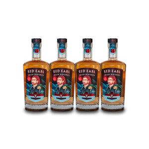 Red Earl Irish Whiskey (4) Bottle Bundle at CaskCartel.com