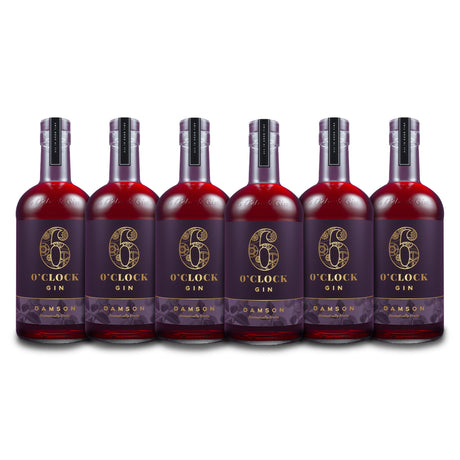 6 O'Clock Gin Damson Gin (6) Bottle Bundle at CaskCartel.com