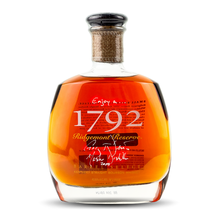 1792 Ridgemont Reserve Kentucky Straight Bourbon Whiskey | Signed by Master Distiller Greg Davis