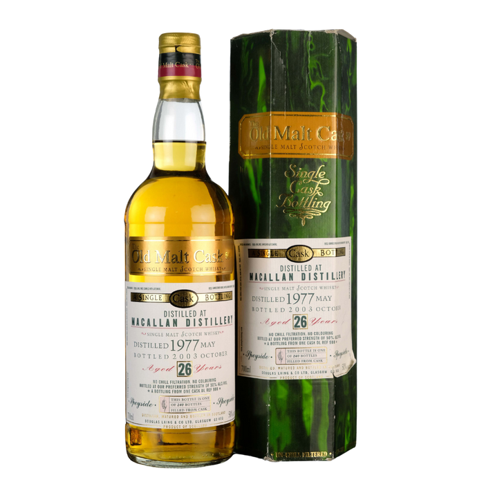 Macallan 1976-2002 DL 26 Year Old Single Malt Scotch Whisky