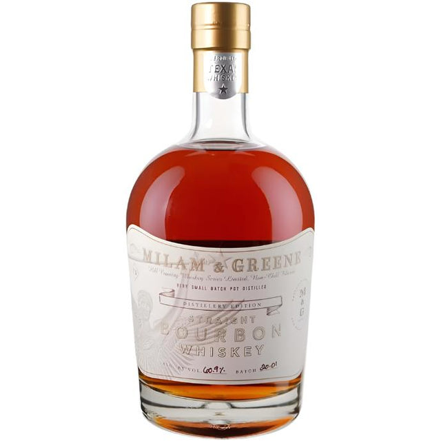 Milam & Greene Distillery Edition Straight Bourbon 2020 Whiskey at CaskCartel.com