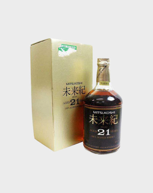 ウイスキー  Premium Scotch Whisky BUY] Mitsukoshi 21 Year Old Miraiki Scotch Whisky | 700ML at