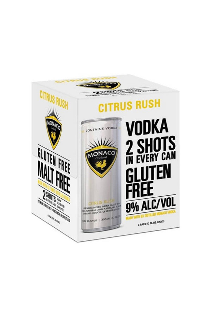 Monaco Citrus Rush Cocktail | 4x355ML at CaskCartel.com