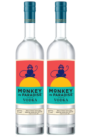 Monkey In Paradise Vodka 2 Bottle Bundle at CaskCartel.com