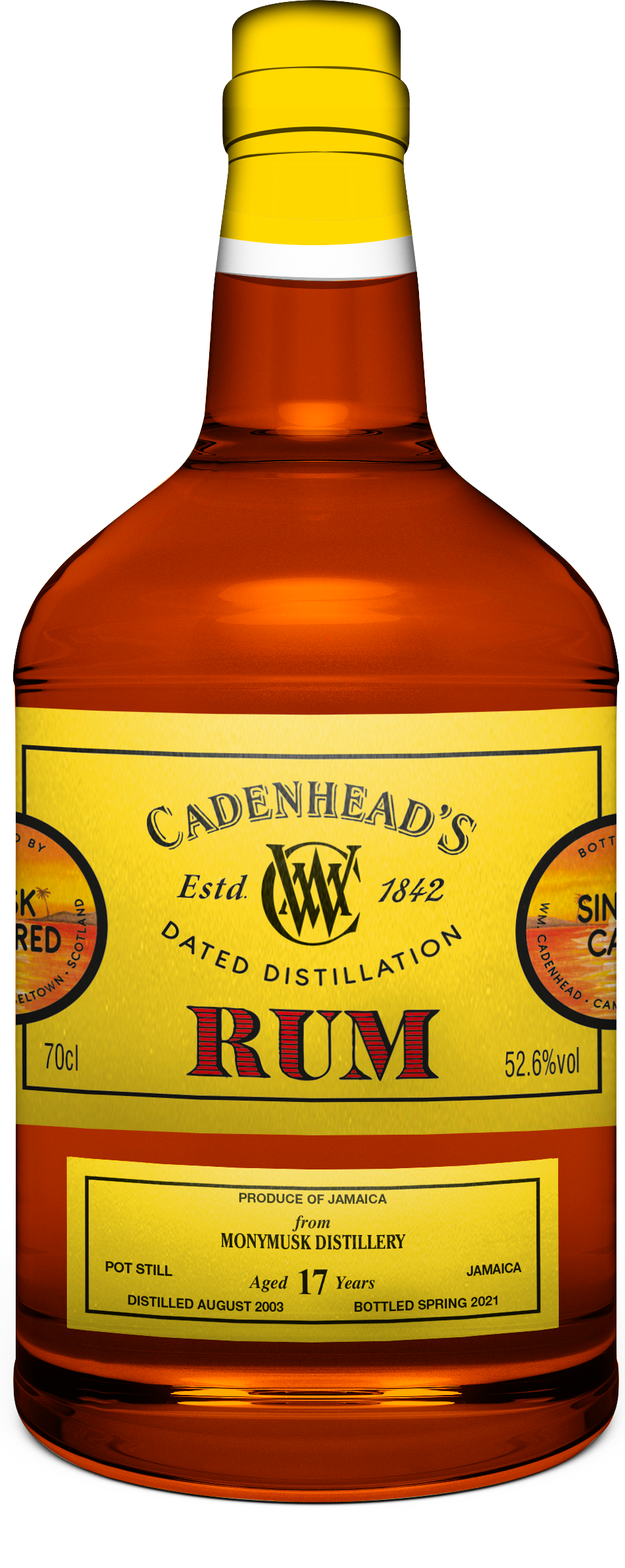 Canehead's Monymusk 17 Year Old Jamaican Rum | 700ML at CaskCartel.com