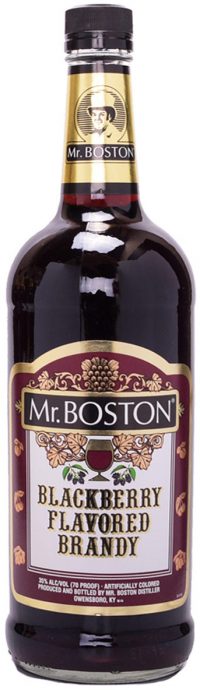 Mr Boston Blackberry Brandy Liqueur | 1L at CaskCartel.com