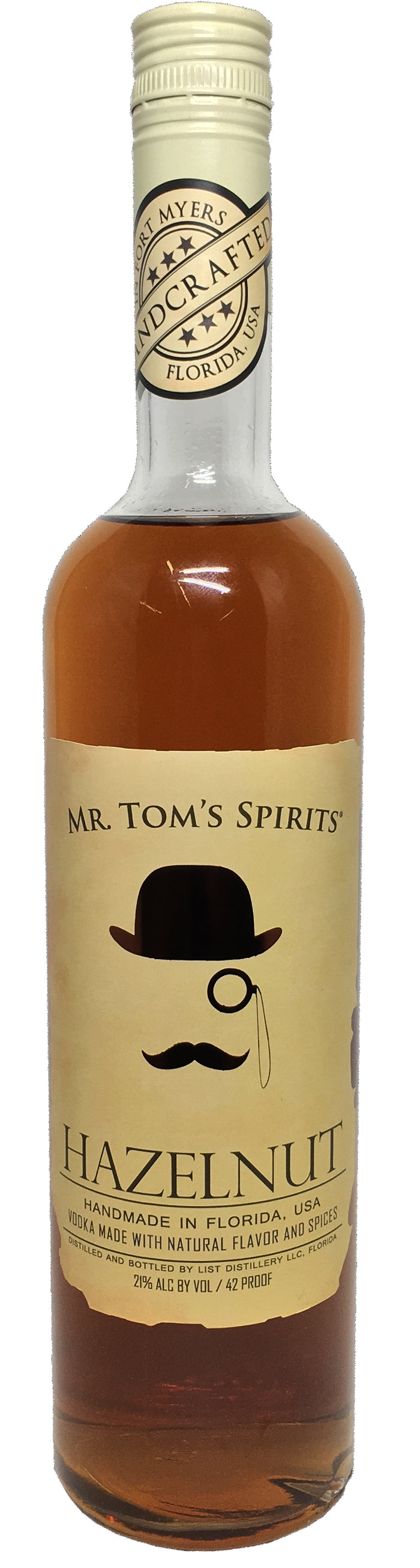 Mr. Tom's Spirits Hazelnut Vodka