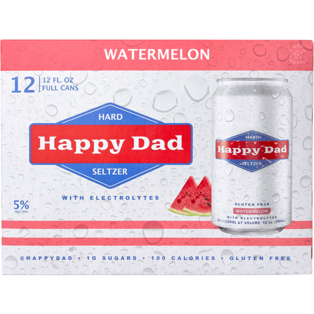 Happy Dad Watermelon Cocktail | 12x355ML at CaskCartel.com