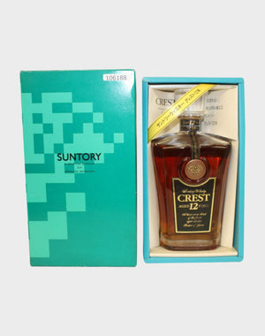 Suntory Crest 12 Year Old (Green Box) Whisky | 700ML