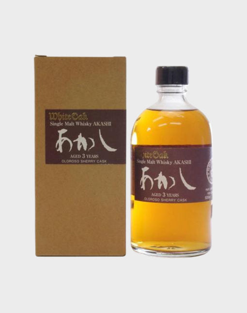 Akashi White Oak 3 Year Old Oloroso Sherry Cask Whisky | 500ML