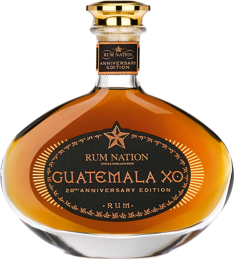 Rum Nation Guatemala XO 20th Anniversary Edition Rum | 700ML at CaskCartel.com