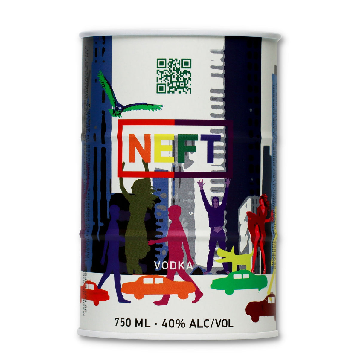 Neft Pride Vodka | Premium Unbreakable Barrel at CaskCartel.com