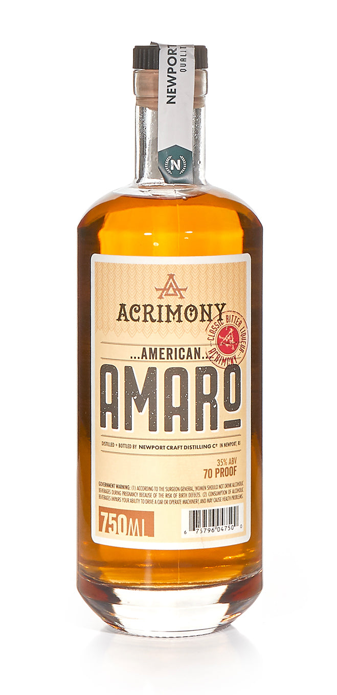 Newport Craft Distilling Co. Acrimony Amaro Liqueur