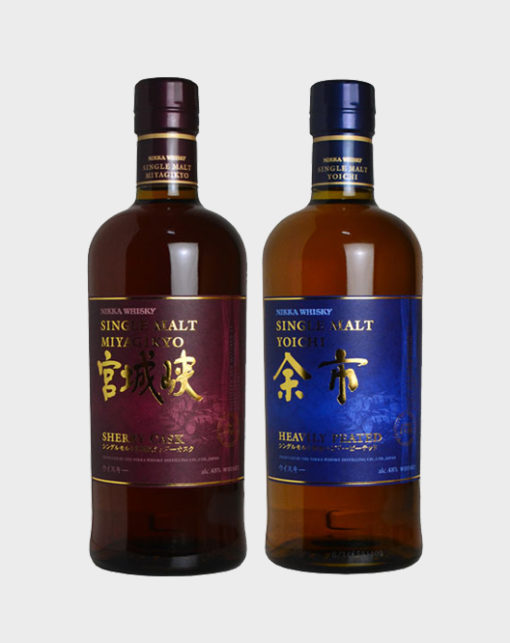 Nikka Single Malt Yoichi and Miyagikyo Set Whisky